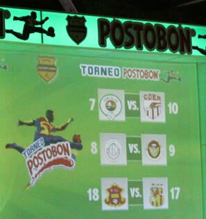 Definido fixture del Torneo Postobón 2011